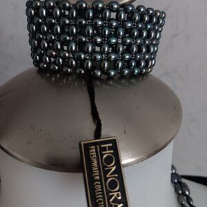 Honora pearl stretch bracelet/necklace.